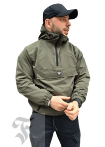 Kurtka kangurka męska khaki logo Furia 