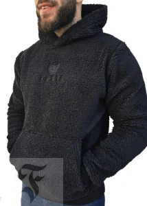 Bluza męska czarna bukla FURIA ELITE